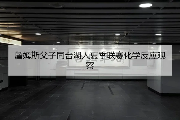 詹姆斯父子同台湖人夏季联赛化学反应观察